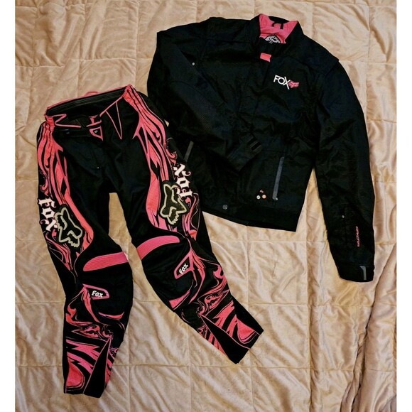 Fox Racing Other - Fox Racing Elite Womens MX Motocross Riding Gear Set Dakota Jacket XL Pants Y2K